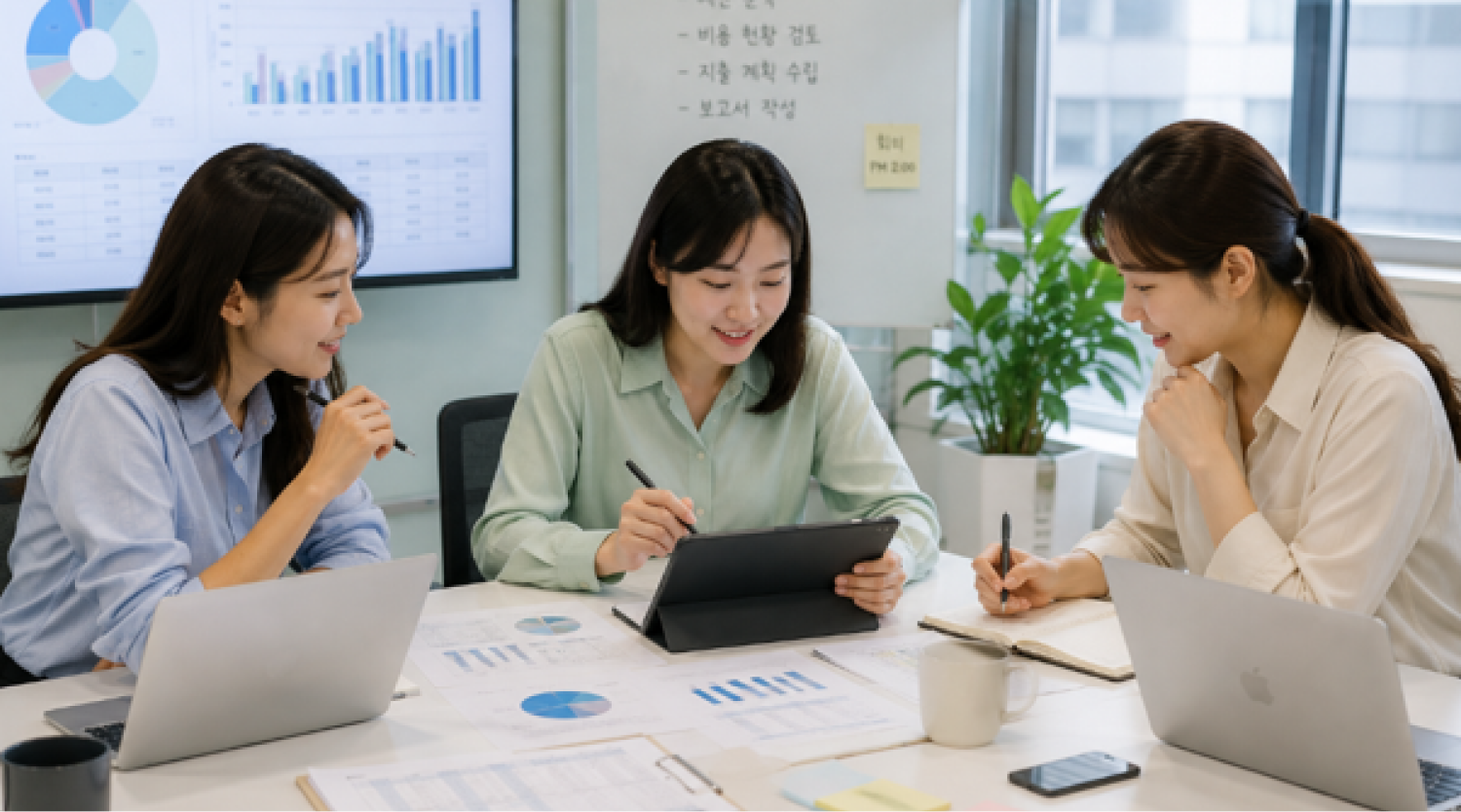 숫자 뒤에 사람이 있습니다